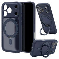 ラスタバナナ iPhone18 Pro/17Pro用 ZEROSAFE 極 CIRCLE フロストネイビー 9604IP6BZSFNV