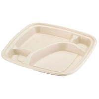 パックスタイル バガス容器 BB弁当 N23-23A ラミ 本体 50枚 FC317SH-00653872