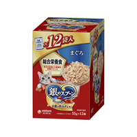 ユニ・チャーム 銀のスプーンパウチ 総合栄養食 まぐろ 55g×12袋 FCJ610N