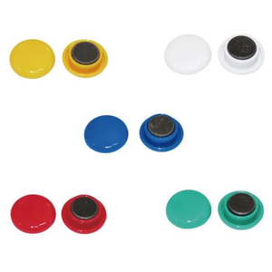 ミツヤ カラーマグネット 20mm 色込 12個×5 FC073SJ-BX2-CM20AS-イメージ2
