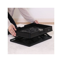 不二貿易 FC885TA-86450 折りたたみコンテナ L ブラック |エディオン