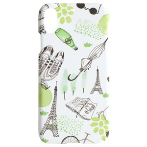 Happymori iPhone XS Max用ケース French Cafe Bar グリーン HM14488I65-イメージ1