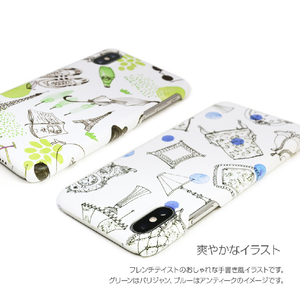 Happymori iPhone XS Max用ケース French Cafe Bar グリーン HM14488I65-イメージ3