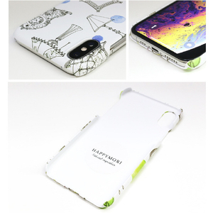 Happymori iPhone XS Max用ケース French Cafe Bar グリーン HM14488I65-イメージ6