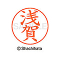 シヤチハタ ネームペン用ネーム シルバー 既製 浅賀 FC45833-X-GPS-0062