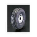 エスコ 車輪 空気入 スチールリム ベアリング 260×85mm FCY9526-EA986MW-261