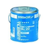 タイルメント タイル用接着剤 GL-20 4kg 白色43～4[[M2]]／4kg合成樹脂系エマルション FC828EU-3668126