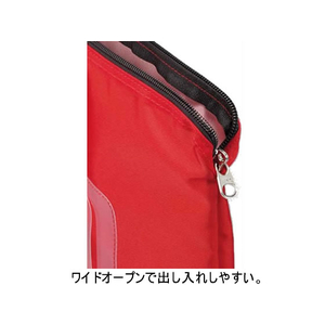 コクヨ 事務用連絡ケース〈シャトルバッグ〉ナイロンタイプ A4 赤 F899796-ｸｹ-2914NR-イメージ2