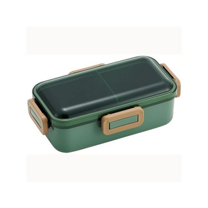 スケーター 抗菌 ふわっと 弁当箱 530ml セージグリーン FC201NW-PFLB6AG-イメージ1