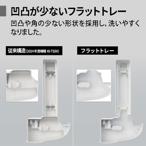 シャープ 加湿空気清浄機 e angle select ホワイト系 KI-50SE6-W-イメージ11