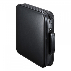 サンワサプライ CDジャケット収納対応セミハードケース(160枚収納) ブラック FCD-WLBD160BBK-イメージ4