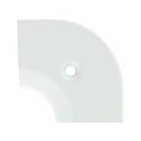 アシスト ASSIST/床金物20-111LM(WHO)ヘの字押えコーナー アルミ白 入隅 入隅4343 FC215EU-1471564