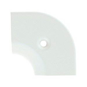 アシスト ASSIST/床金物20-111LM(WHO)ヘの字押えコーナー アルミ白 入隅 入隅4343 FC215EU-1471564-イメージ1