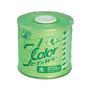 たくみ 7COLOR 太 グリーン 270M 蛍光グリーン270約0.8ナイロン FC184JN-7515375-イメージ1