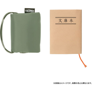 サーモス THERMOS 保冷バッグ 12L トート型 コンパクト ファスナー付き ベージュ FCJ369K-REV-0121 BE-イメージ3