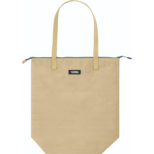 サーモス THERMOS 保冷バッグ 12L トート型 コンパクト ファスナー付き ベージュ FCJ369K-REV-0121 BE-イメージ6