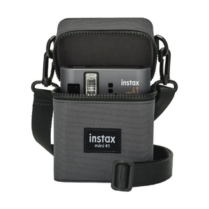 富士フイルム instax mini 41 用カメラケース グレイ MINI41ｶﾒﾗｹ-ｽ-イメージ3