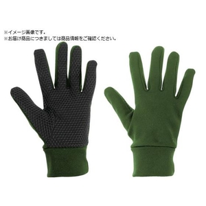 トラスコ中山 TRUSCO/すべり止め付き防寒手袋 Mサイズ オリーブドラブ FC255TV-2566771-イメージ1