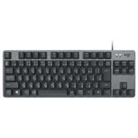 ロジクール メカニカルキーボード REDリニア K835 TKL グラファイト/スレートグレー K835GPR