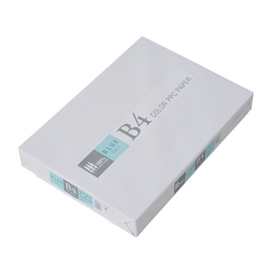 APP カラーコピー用紙 ブルー B4 500枚 F373684-CPB003-イメージ1