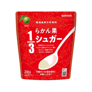 サラヤ らかん果 1／3シュガー 植物由来の甘味料 200g FC668TF-イメージ1