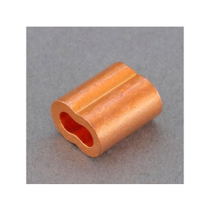 エスコ ワイヤーロープスリーブ (銅) 3.0mm 10個 FCV8361-EA628SD-33-イメージ1