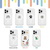 AKAN iPhone 14用MagSafe対応クリアケース テディベア AK23489I14-イメージ3
