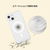 AKAN iPhone 14用MagSafe対応クリアケース テディベア AK23489I14-イメージ8