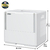 ダイニチ 2400ml/h 12．0Lタンク ハイブリッド式加湿器 ホワイト HD-PN246-W-イメージ14