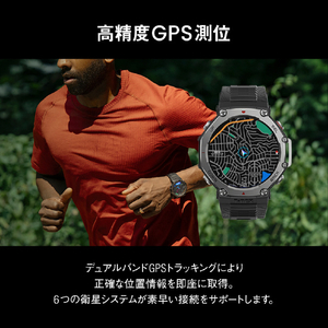 Amazfit T-Rex 3  オニキス(黒) 48mm オニキス SP170069C218-イメージ16
