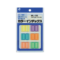 ニチバン マイタック カラーインデックス 中 29×23mm 混色12片×6色 FCE448U-ML-135