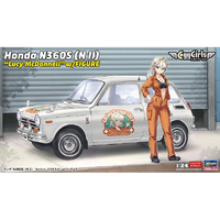 ハセガワ 1/24 ホンダ N360S (N II) “ルーシー マクドネル” w/フィギュア SP689ﾎﾝﾀﾞN360Sﾙ-ｼ-ﾏｸﾄﾞﾈﾙ
