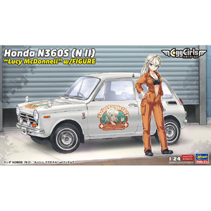 ハセガワ 1/24 ホンダ N360S (N II) “ルーシー マクドネル” w/フィギュア SP689ﾎﾝﾀﾞN360Sﾙ-ｼ-ﾏｸﾄﾞﾈﾙ-イメージ1