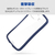 エレコム Google Pixel 10a用Grippy ハイブリッドケース フレームカラー 極限 ネイビー PM-P261GRPFCKNV-イメージ4