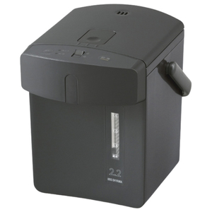 アイリスオーヤマ ジャーポット 2．2L メカ式 ブラック IMHD-222-B-イメージ1
