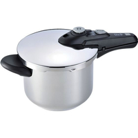 日本洋食器 D&S プレッシャークッカー 圧力鍋 4.5L DSPC6027 FC989LB-1027900
