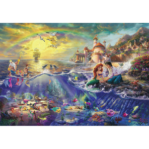 テンヨー ディズニー ジグソーパズル 1000ピース The Little Mermaid D-1000-489 D1000489ﾘﾄﾙﾏ-ﾒｲﾄﾞ-イメージ1