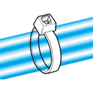 エスコ 151×3.5mm 結束バンド 導電性 100本 FCJ869L-EA475AJ-415-イメージ3