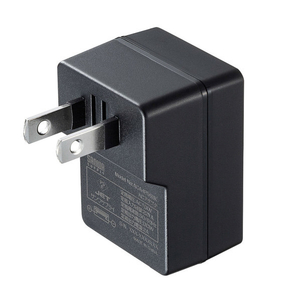 サンワサプライ USB充電器(2A・高耐久タイプ) ACA-IP56BK-イメージ3