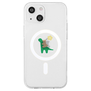 AKAN iPhone 14用MagSafe対応クリアケース 共存 AK23490I14-イメージ1