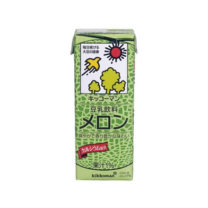 キッコーマンソイフーズ FCB6843-412070 豆乳 飲料 メロン 200ML