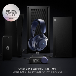 SteelSeries Arctis Nova Pro Omni Midnight Blue 61723-イメージ3