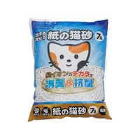 ペットライブラリー nekoneru 固まる流せる 紙の猫砂 7L FC300YP