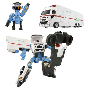 タカラトミー 【再販】トミカ ジョブレイバー TJBDX エクシードジョブレイバー 警察消防救急 超越DXセット ﾄﾐｶJBDXｴｸｼ-ﾄﾞﾁﾖｳｴﾂDXｾﾂﾄ-イメージ4
