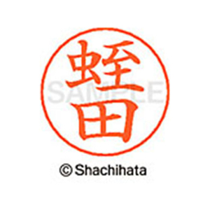 シヤチハタ ネームペン用ネーム シルバー 既製 蛭田 FC47817-X-GPS-2447-イメージ1