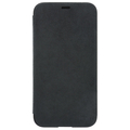 パワーサポート iPhone X用 Ultrasuede Flip Case Asphalt PGK-90