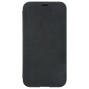 パワーサポート iPhone X用 Ultrasuede Flip Case Asphalt PGK-90-イメージ1