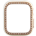 GAACAL APPLE WATCH 10ー11 42MM用 「大人のパール」オリジナルフレーム GAACAL ホワイトローズゴールド W00571WR8