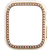 GAACAL APPLE WATCH 10ー11 42MM用 「大人のパール」オリジナルフレーム GAACAL ホワイトローズゴールド W00571WR8-イメージ1