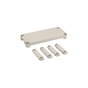 トラスコ中山 TRUSCO　プラ棚用　棚板セット軽量型　脚付　800X350 TPT-234S-イメージ1